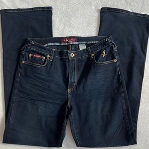 baby Phat blue jeans size 14